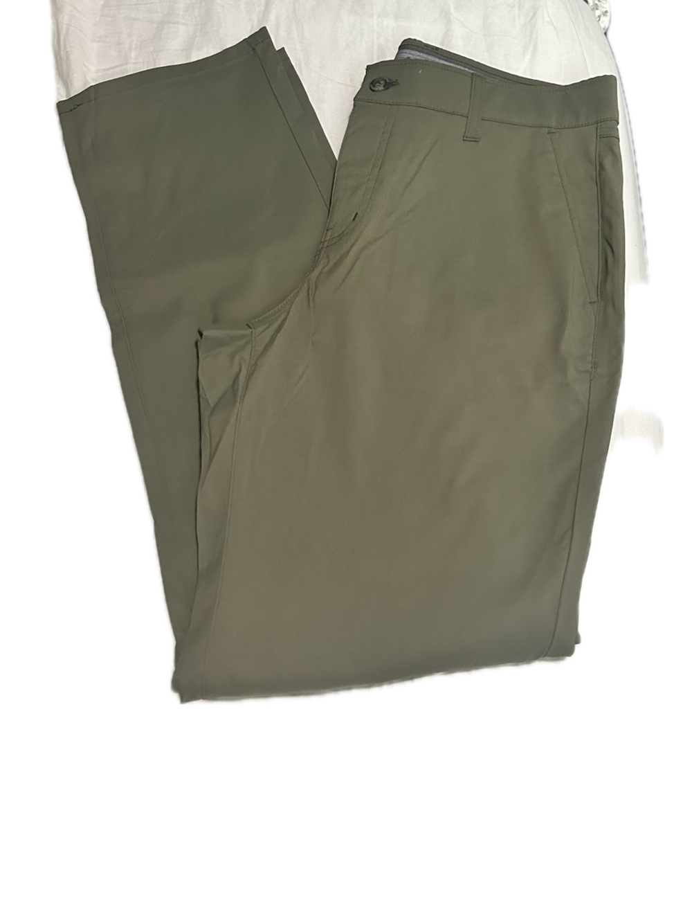 WP Weatherproof Stretch Slim Fit Tech Utility Pant - Olive - Picture 2 of 4
